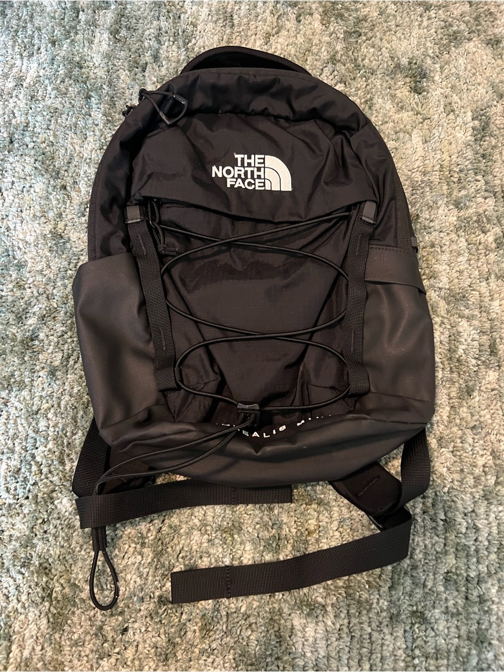 The North Face Black Bungee Front Backpack Mini